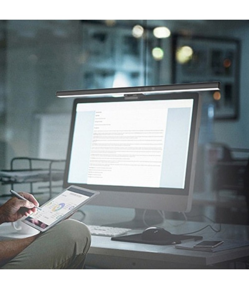 Stepless Dimming LED Lamp For Computers Monitor USB Reading Light Computers Screen Clip-on Lamp Eye Protect Light
