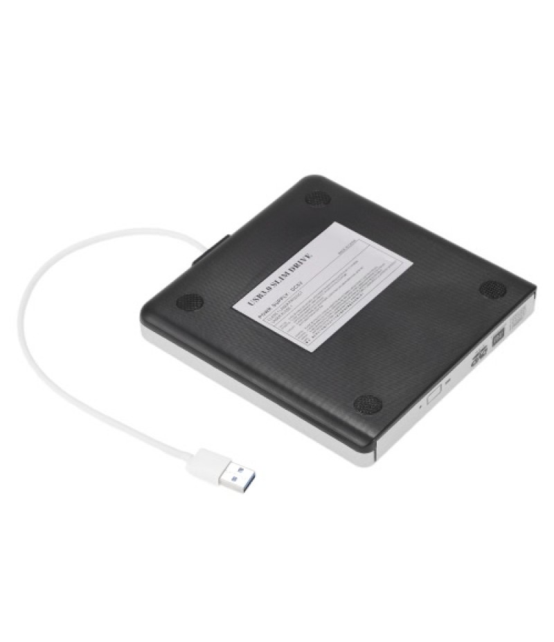 USB 3.0 Portable Ultra Slim External CD-RW DVD-RW CD DVD ROM Player Drive Writer Rewriter Burner for iMac/MacBook/MacBook Air/Pr