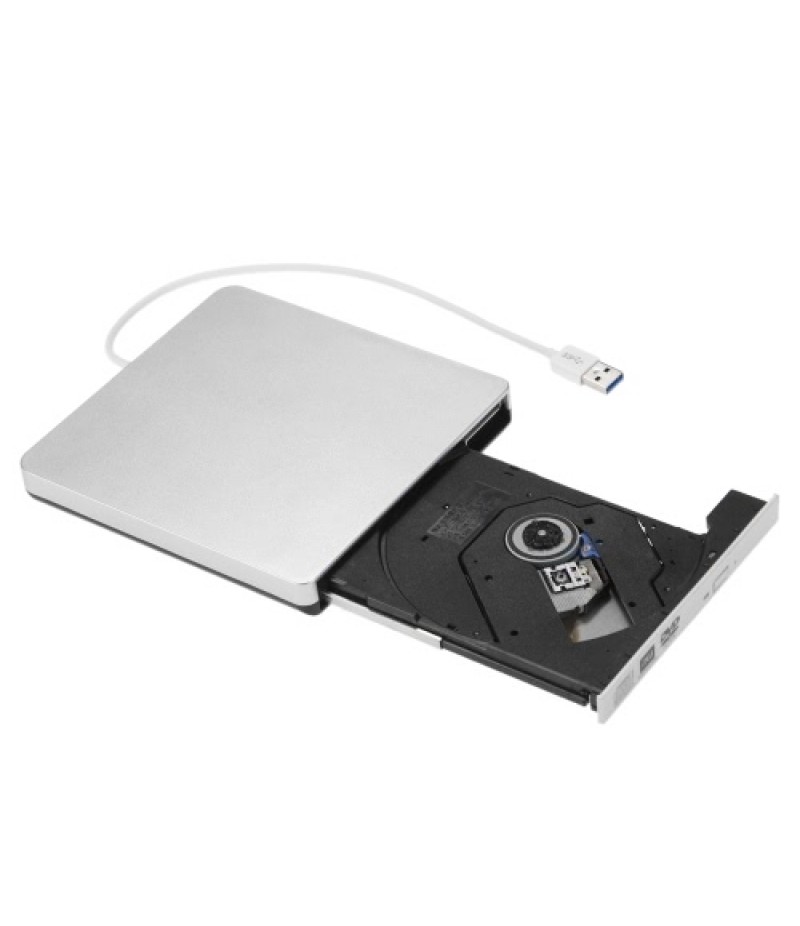USB 3.0 Portable Ultra Slim External CD-RW DVD-RW CD DVD ROM Player Drive Writer Rewriter Burner for iMac/MacBook/MacBook Air/Pr