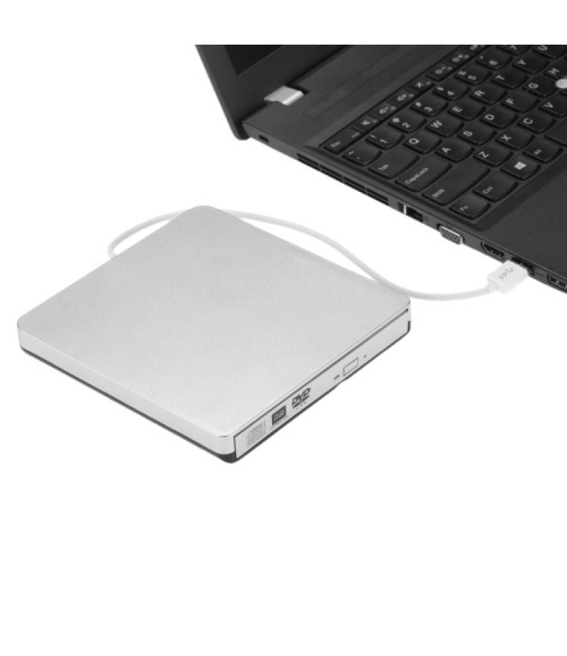 USB 3.0 Portable Ultra Slim External CD-RW DVD-RW CD DVD ROM Player Drive Writer Rewriter Burner for iMac/MacBook/MacBook Air/Pr
