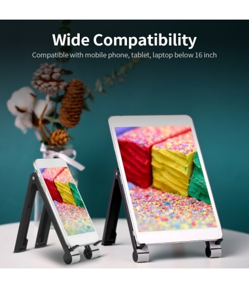 3-in-1 Portable Laptop Stand Multifunctional Foldable Smart Phone Tablet Holder