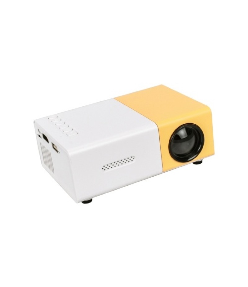 YG300 LED Projector Home Office Mini Portable 1080P Full HD with Remote Control Projector EU Plug