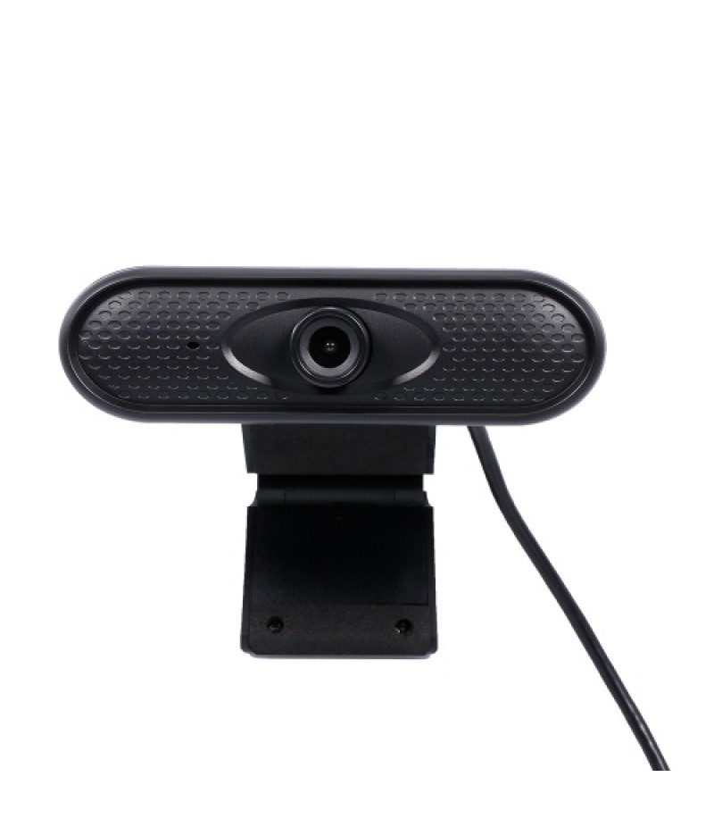 HD 1080P Web Camera Manual Focus USB Webcam Computer Camera Built-in Microphone Drive-free Camera for PC Laptop Black