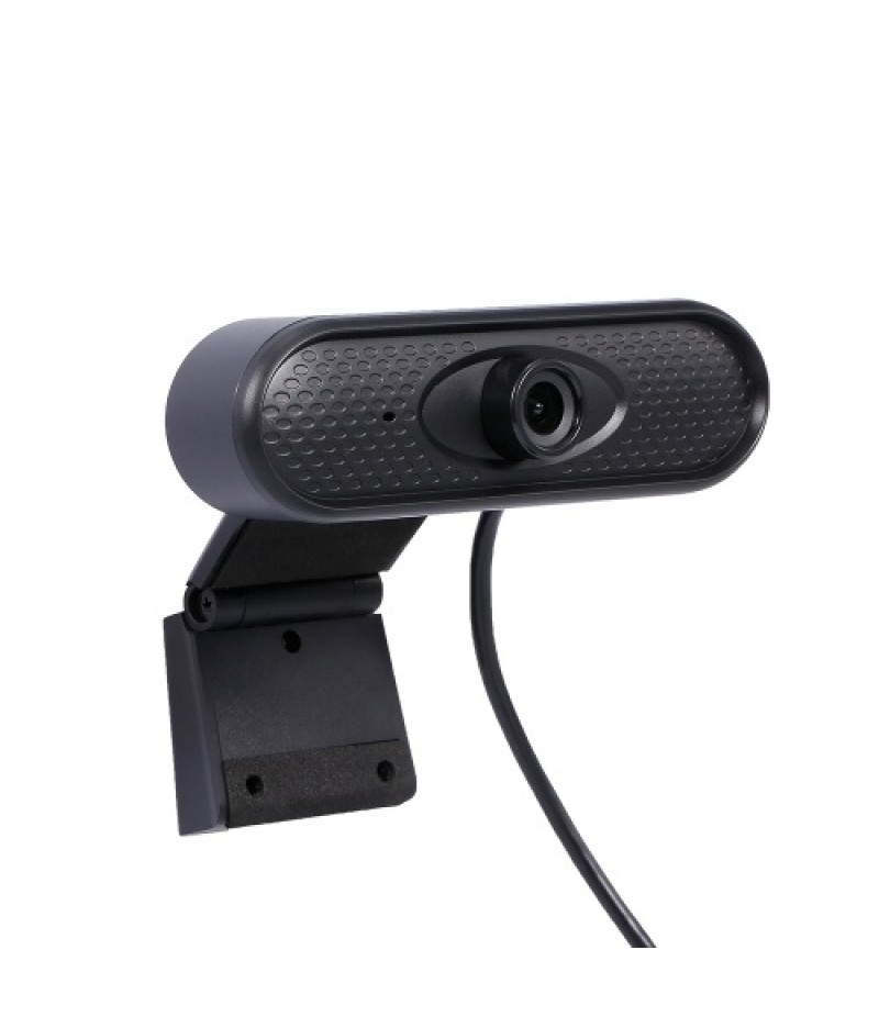 HD 1080P Web Camera Manual Focus USB Webcam Computer Camera Built-in Microphone Drive-free Camera for PC Laptop Black