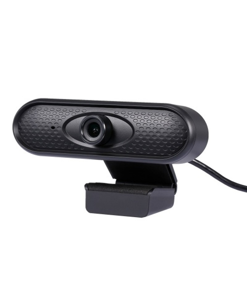 HD 1080P Web Camera Manual Focus USB Webcam Computer Camera Built-in Microphone Drive-free Camera for PC Laptop Black