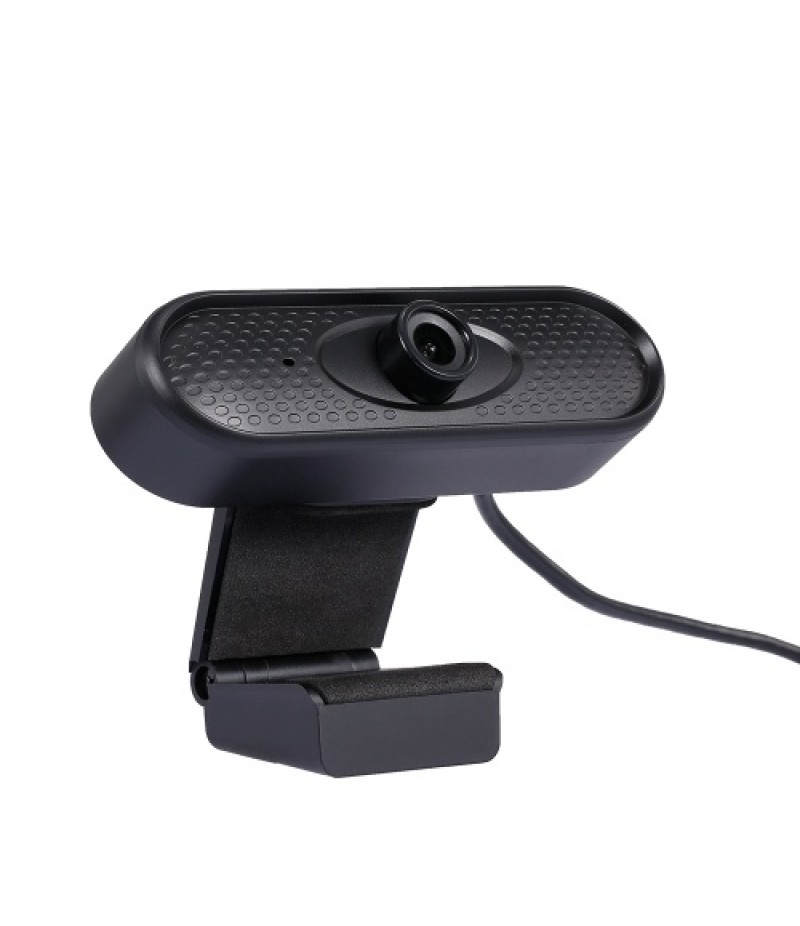 HD 1080P Web Camera Manual Focus USB Webcam Computer Camera Built-in Microphone Drive-free Camera for PC Laptop Black