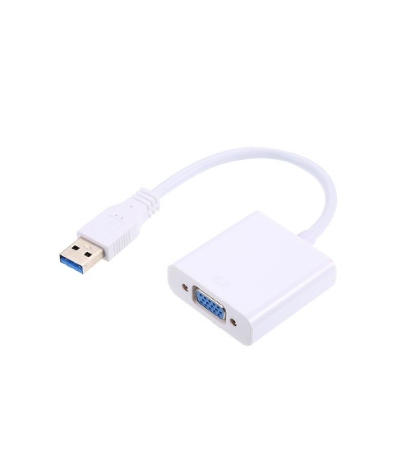 USB3.0 to VGA Female Adapter Converter Cable 1080p for PC Laptop Projector TV Box