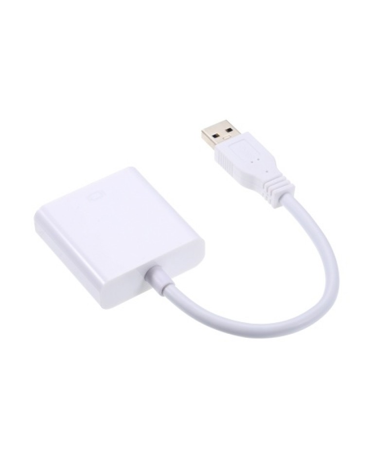 USB3.0 to VGA Female Adapter Converter Cable 1080p for PC Laptop Projector TV Box