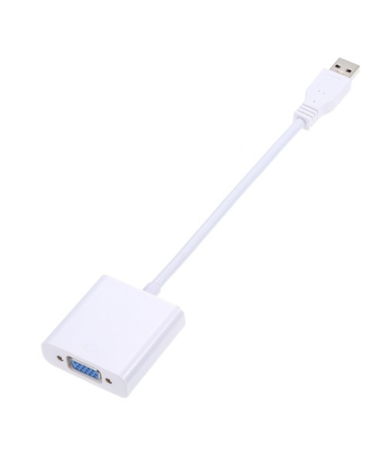 USB3.0 to VGA Female Adapter Converter Cable 1080p for PC Laptop Projector TV Box