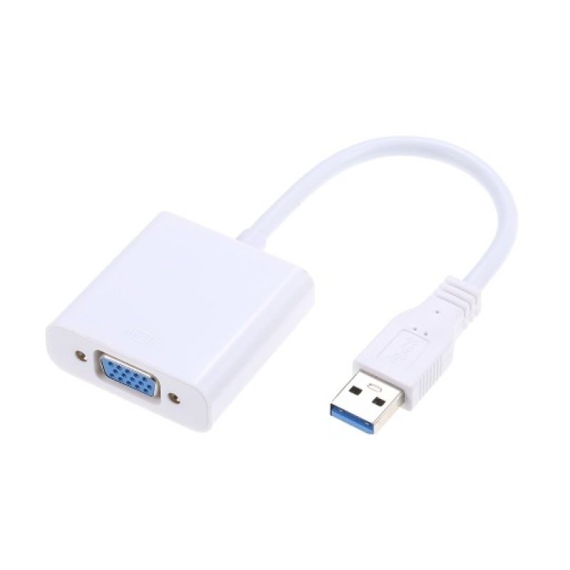 USB3.0 to VGA Female Adapter Converter Cable 1080p for PC Laptop Projector TV Box