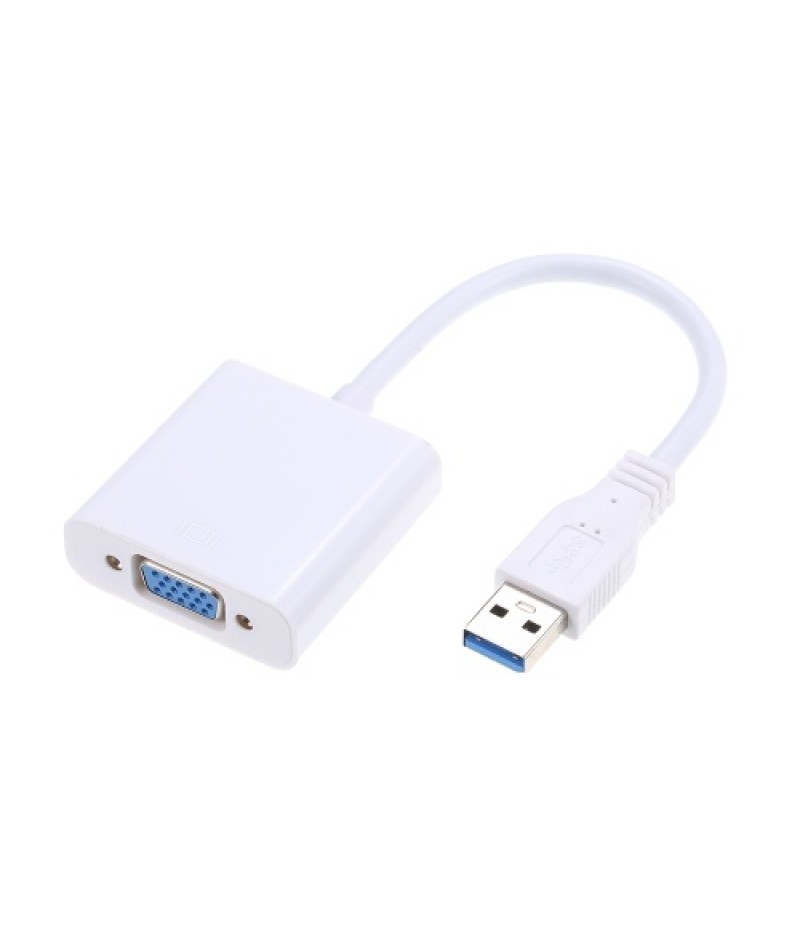 USB3.0 to VGA Female Adapter Converter Cable 1080p for PC Laptop Projector TV Box
