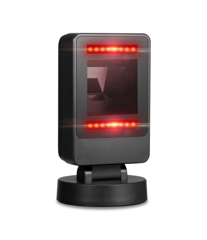 Scanning Platform 1D/2D Barcode Scanner USB Wired Bar Code Scanner for Supermarket Restaurant Bookstore Retail Store Warehouse