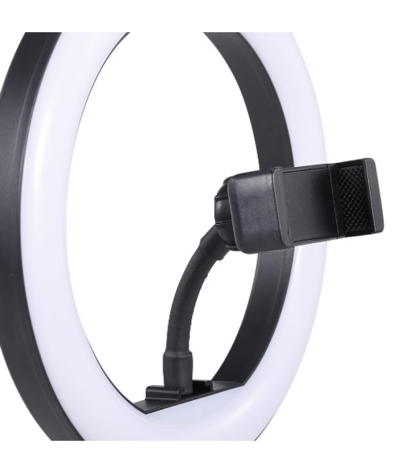 8inch LED Desktop Video Ring Light Selfie Lamp With Desktop Tripod Stand USB Plug For YouTube Tik Tok Live Streaming