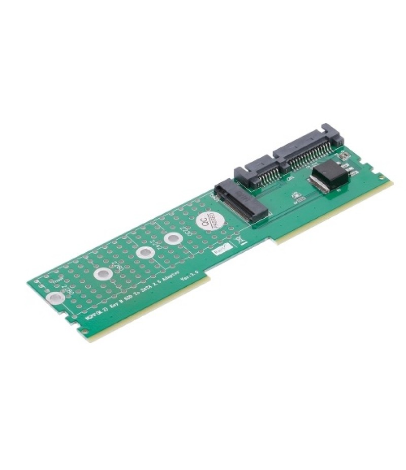 M.2 NGFF B-Key SSD to SATA Adapter DDR Memory Slot Expansion Board Raiser Riser Card Support 2230 2242 2260 2280 M2 SSD