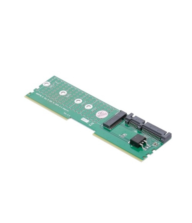 M.2 NGFF B-Key SSD to SATA Adapter DDR Memory Slot Expansion Board Raiser Riser Card Support 2230 2242 2260 2280 M2 SSD