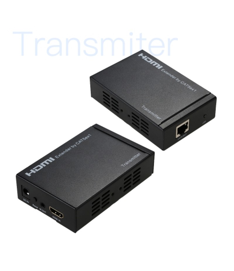 HD Extender over Single 100M CAT6 (TCP/IP) with IR 1080P Support Repeater Splitter