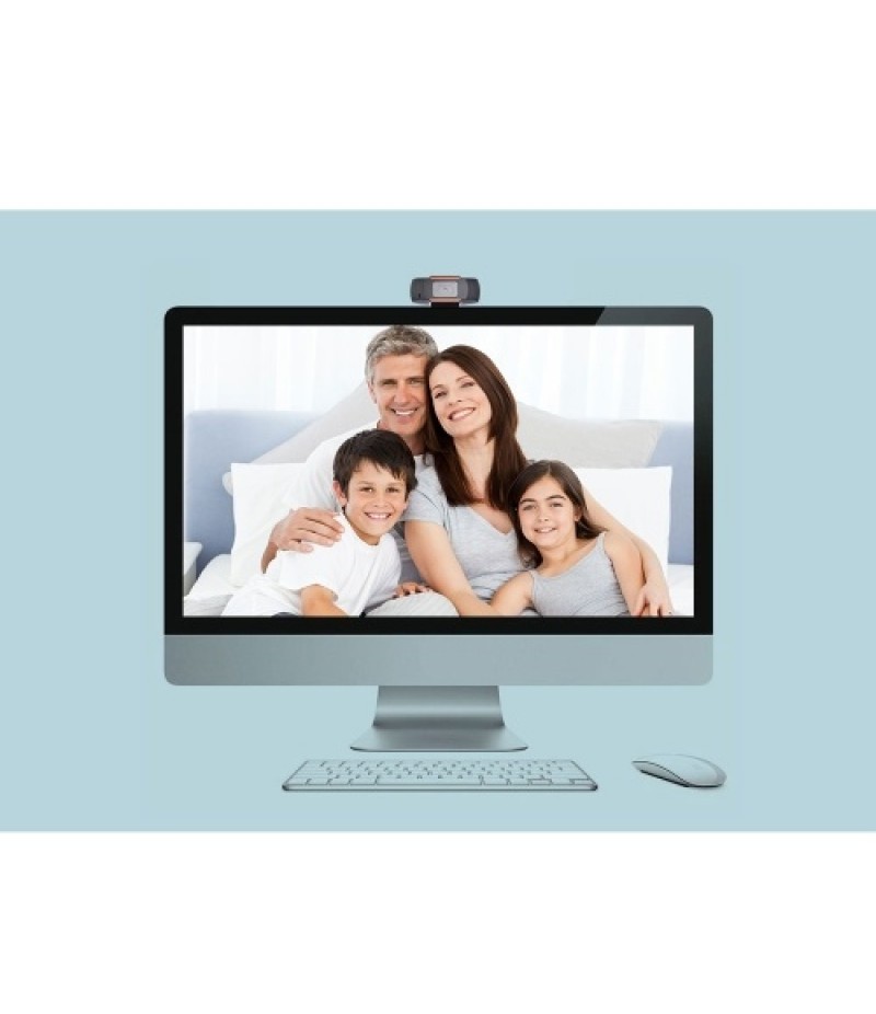 USB Webcam 720p HD Web Camera Plug and Play with Bulit-in Microphone