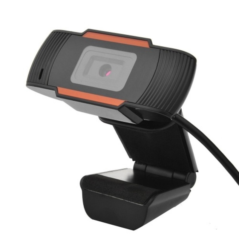 USB Webcam 720p HD Web Camera Plug and Play with Bulit-in Microphone