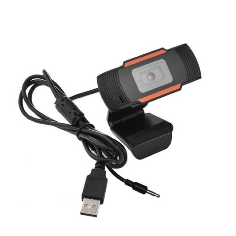 USB Webcam 720p HD Web Camera Plug and Play with Bulit-in Microphone