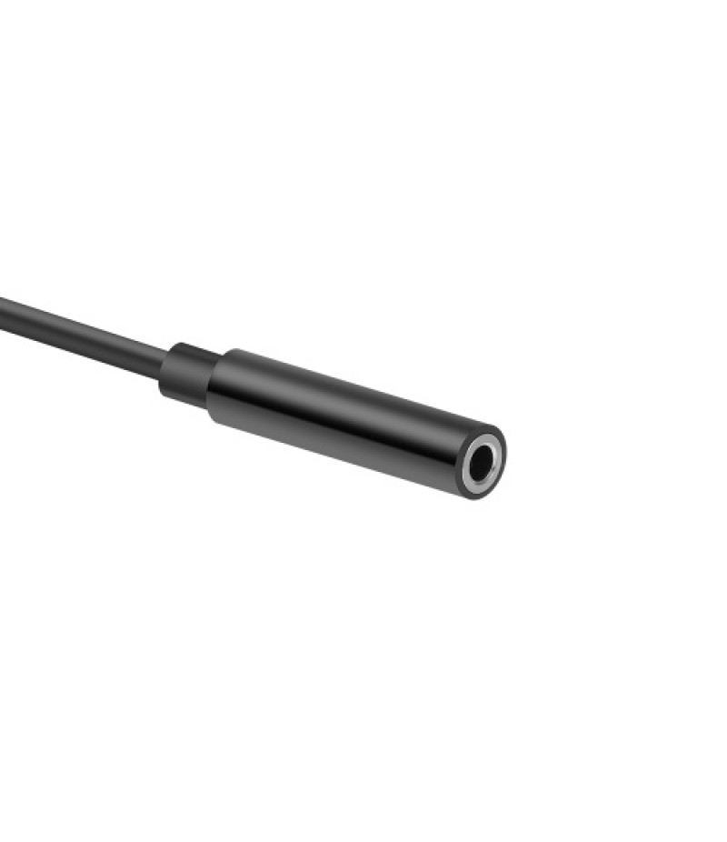 Type-C to 3.5mm Earphone Adapter USB 3.1 Type-C Male to 3.5 AUX Audio Female Jack Audio Adapter for Huawei Xiaomi Samsung Black