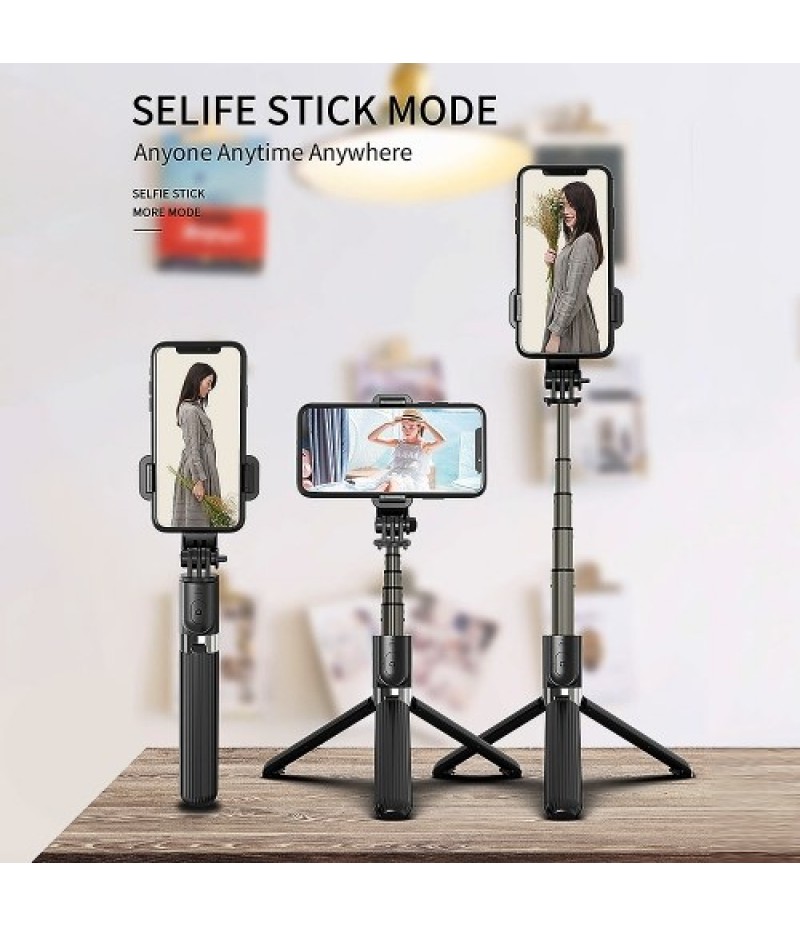 L03 Bluetooth 4.0 Wireless Aluminum Alloy Selfie Stick Tripod Foldable Monopods for Gopro SmartPhones Camera