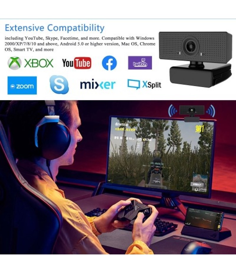 C60 Web Camera 1080P Full HD Webcam