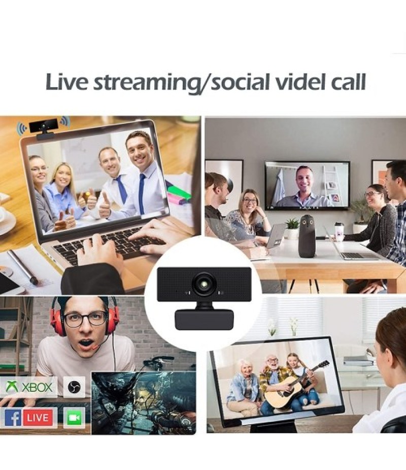 C60 Web Camera 1080P Full HD Webcam