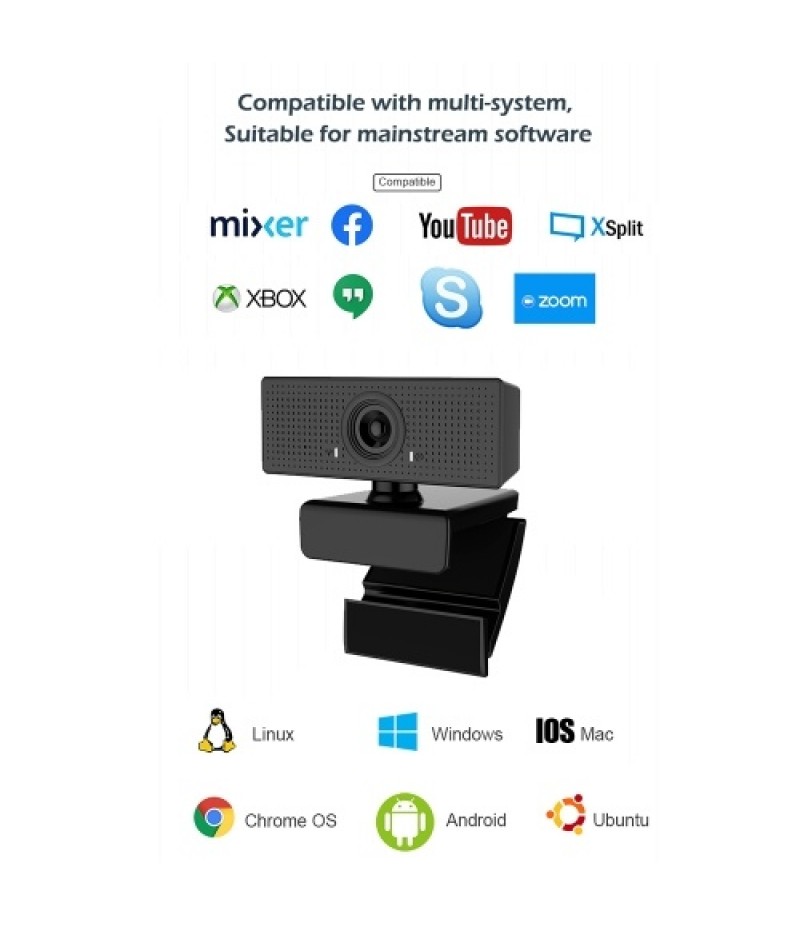 C60 Web Camera 1080P Full HD Webcam