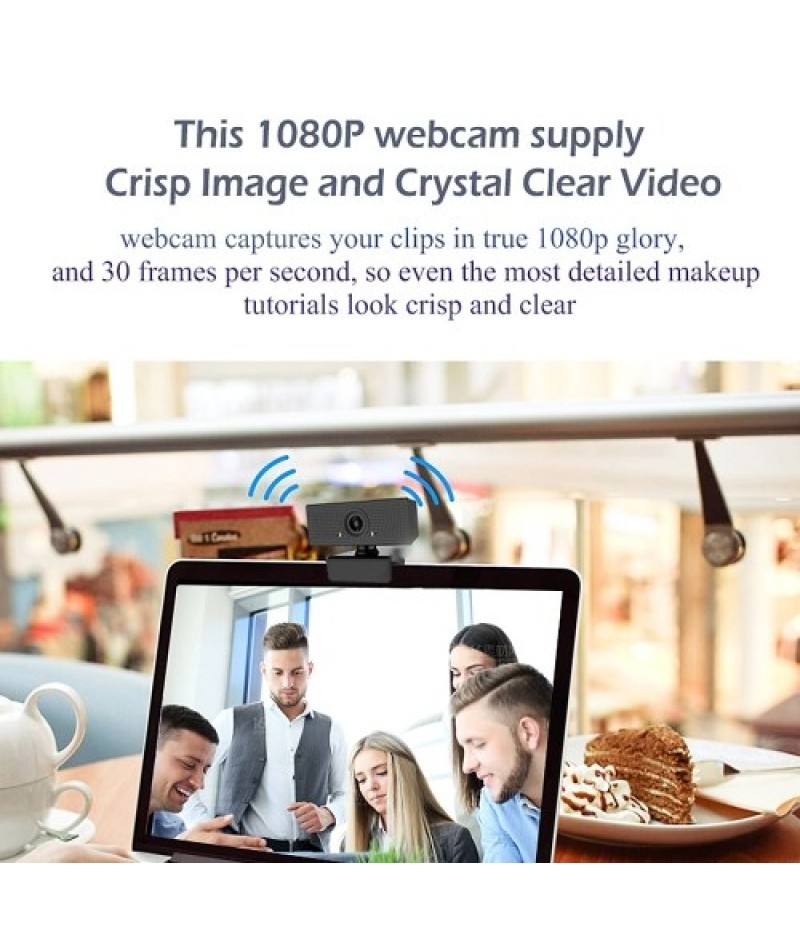 C60 Web Camera 1080P Full HD Webcam