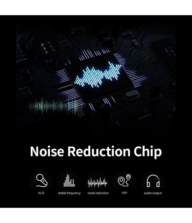 Digital Video Microphone Condenser Recording Microphone + 1080P Camera Hi-Fi Stereo Microphone Plug and Play Black