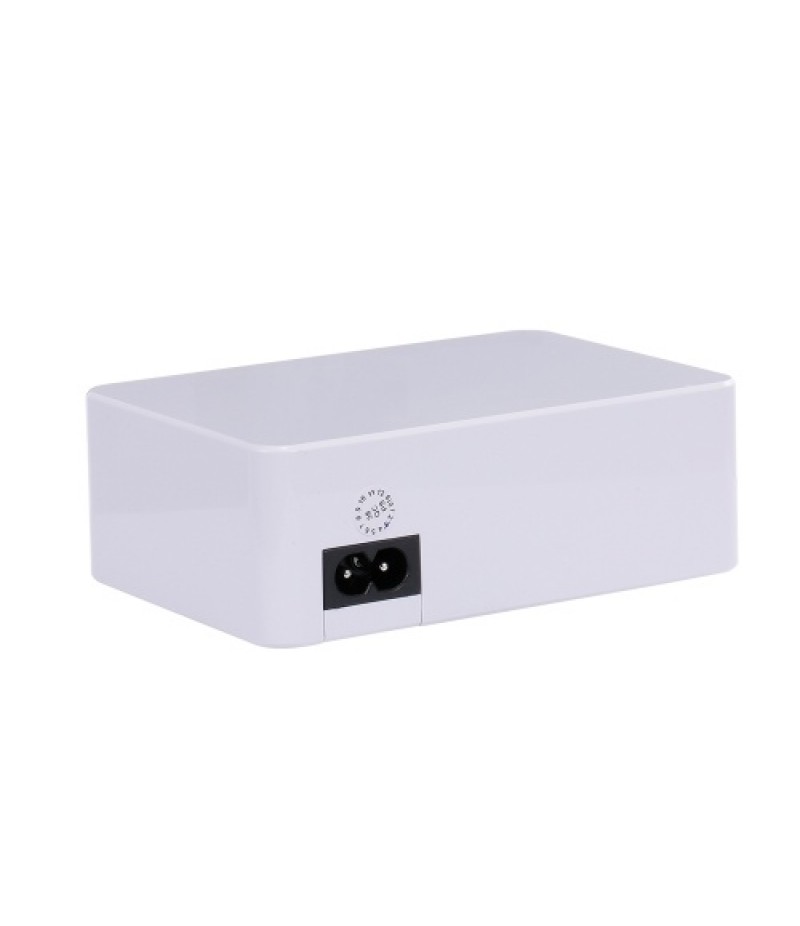 Smart Charging Station with 6 Ports LCD USB Charging Dock QC3.0 Fast Charging Universal Compatibility Charging Station for Famil