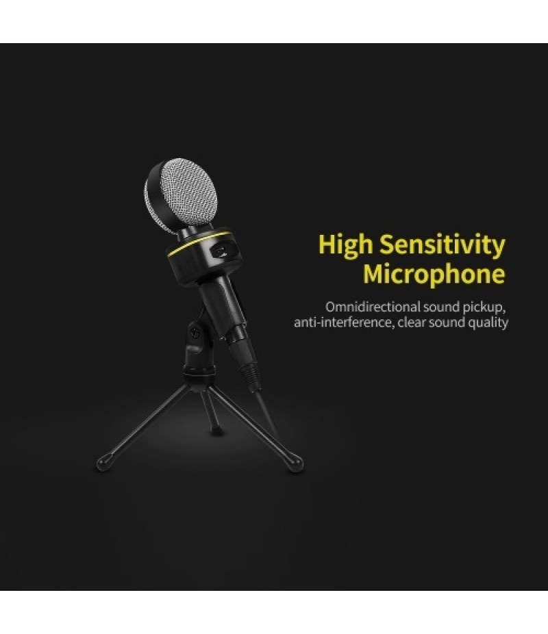 Computer Conference Microphone Omnidirectional Capacitive Desktop Microphone for Live Streaming Meeting Karaoke Voice Chat