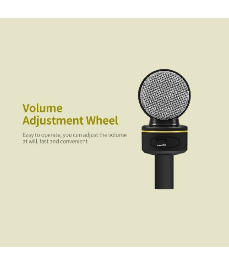 Computer Conference Microphone Omnidirectional Capacitive Desktop Microphone for Live Streaming Meeting Karaoke Voice Chat