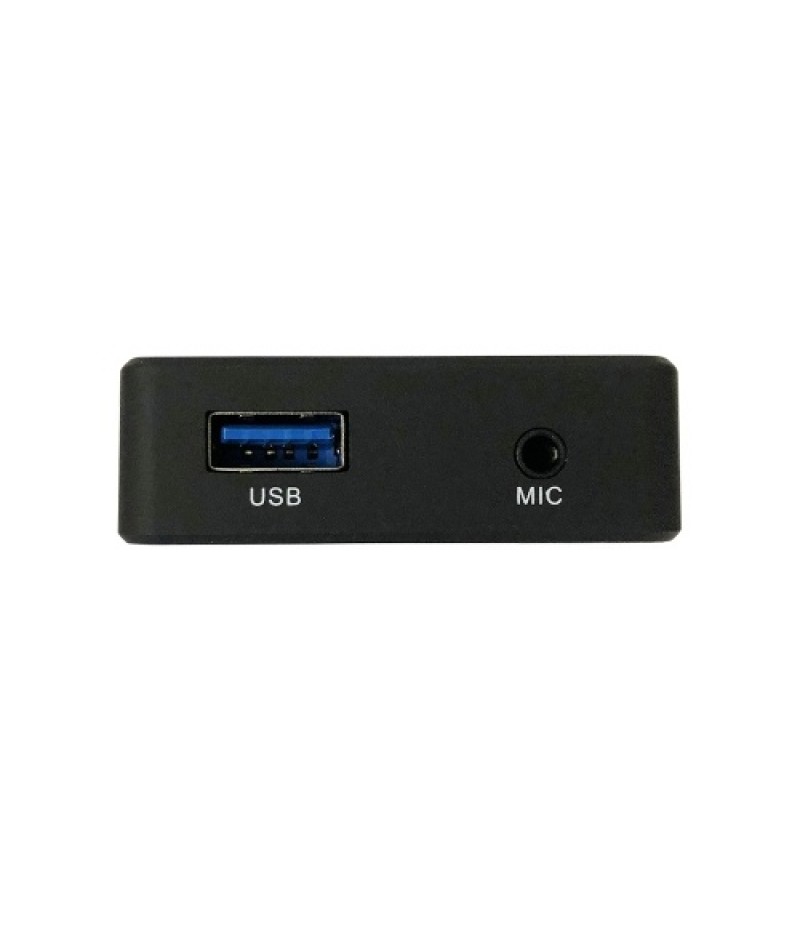 1080P HD Video Capture Box USB3.0 Video Game Capture Converter with Mic Input for Remote Video Conference Data Collection