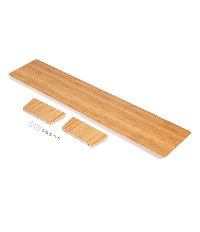  Universal Desktop Computer Monitor Heighten Wooden Stand Dock Holder Display Bracket Replacement for iMac PC Notebook Lapt