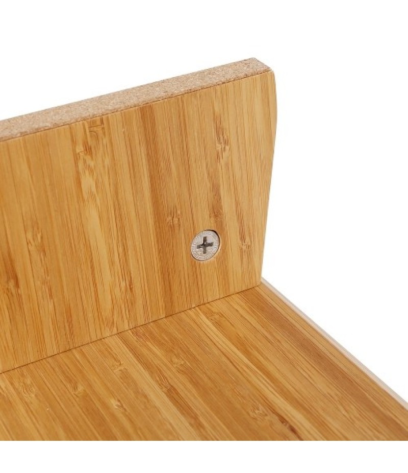  Universal Desktop Computer Monitor Heighten Wooden Stand Dock Holder Display Bracket Replacement for iMac PC Notebook Lapt