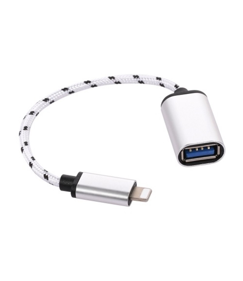 Male to USB3.0 Adapter Data Transfer Cord for iPhone(Golden)