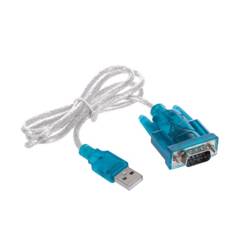 USB to RS232 Serial Port 9 Pin Cable Serial Port USB Wire With CD For Win98, 98SE, Me, 2000, XP,   Mac OS8.6, Win7-32 bit