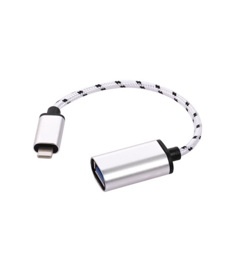 Male to USB3.0 Adapter Data Transfer Cord for iPhone(Golden)