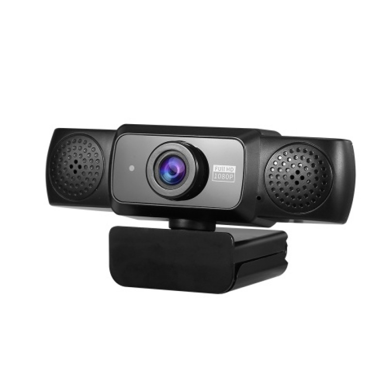 1080P 2MP High-Definition Webcam Wide Angle 30fps Manual Focusing Web Cam Noise-reduction Microphone HD Laptop Computer Camera U