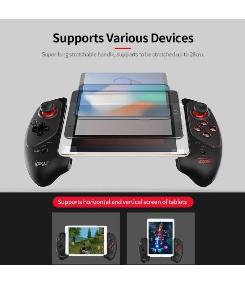  PG-9083S Game Controller BT4.0 Wireless Gamepad Stretchable Handle Joystick for Android OS