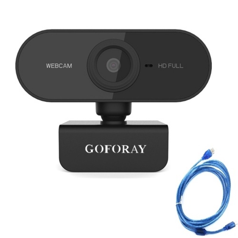 1080P 2MP HD Webcam 30fps Camera Noise-reduction Microphone Web Cam HD Laptop Computer Camera USB Plug &amp; Play with Extension