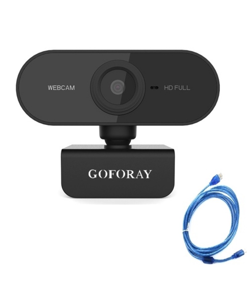 1080P 2MP HD Webcam 30fps Camera Noise-reduction Microphone Web Cam HD Laptop Computer Camera USB Plug &amp; Play with Extension