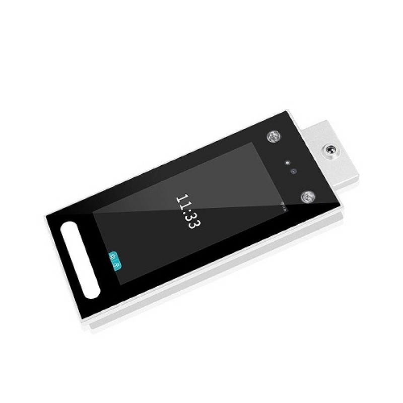 DT-10W 7inch Temperature Measurement PalmPrint Face Dynamic Recognition Terminal Device Access Control System Face Password Atte