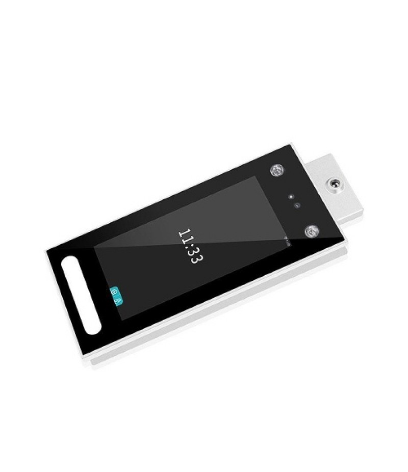 DT-10W 7inch Temperature Measurement PalmPrint Face Dynamic Recognition Terminal Device Access Control System Face Password Atte