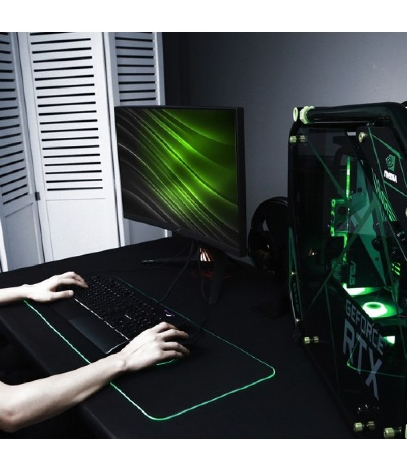 Game RGB Luminous Mouse Pad Large Size Electronic Sports Thicken Table Top Mouse Pad