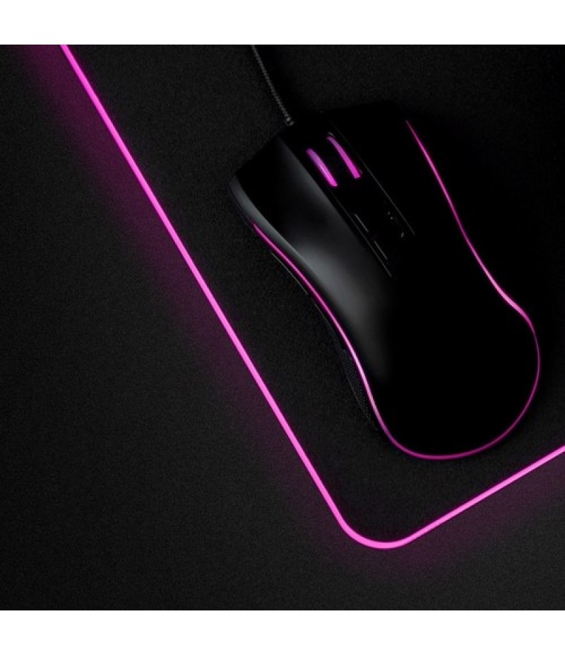 Game RGB Luminous Mouse Pad Large Size Electronic Sports Thicken Table Top Mouse Pad