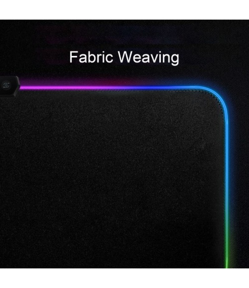 Game RGB Luminous Mouse Pad Large Size Electronic Sports Thicken Table Top Mouse Pad