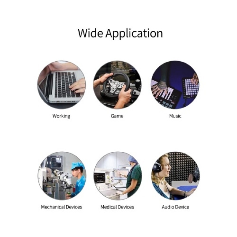 FS2017U1 Foot Switch Control Key Customized Computer Keyboard Action Pedal for Medical Devices Instruments Computers Office