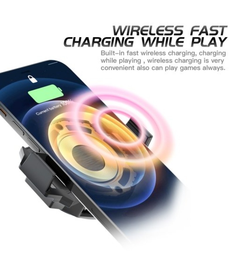 Mobile Phone Cooling Pad Fast Heat Dissipation Compatibility One Button Working noise reduction Black Buckle